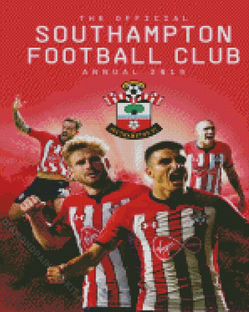 Southampton Football Poster Diamond Paintings