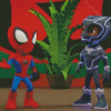 Spidey And His Amazing Friends Animation Diamond Paintings