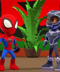 Spidey And His Amazing Friends Animation Diamond Paintings