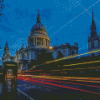 St Pauls Cathedral At Night Diamond Paintings