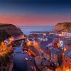 Staithes Village Sunset Diamond Paintings