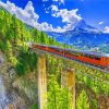 Swiss Bernina Express Diamond Paintings