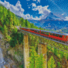 Swiss Bernina Express Diamond Paintings