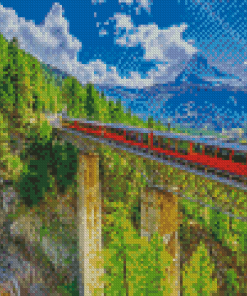 Swiss Bernina Express Diamond Paintings