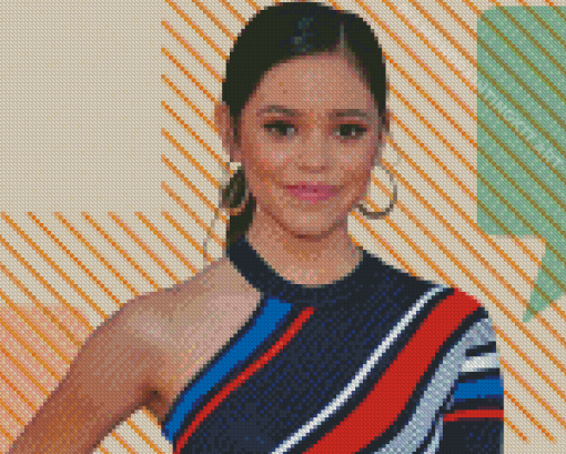 The Actress Jenna Ortega Diamond Paintings