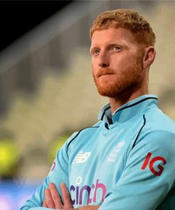 The Cricketer Ben Stokes Diamond Paintings