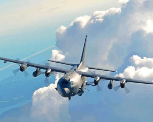 The Lockheed C 130 Plane Diamond Paintings