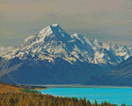 The Mount Cook New Zealand Diamond Paintings