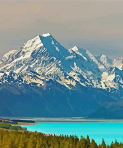 The Mount Cook New Zealand Diamond Paintings