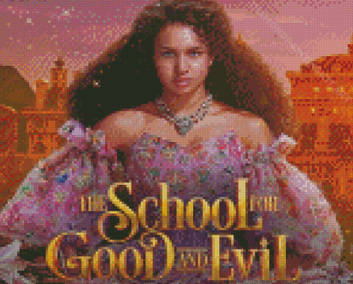 The School For Good And Evil Poster Diamond Paintings