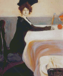 The Supper By Leon Bakst Diamond Paintings