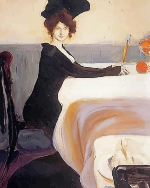 The Supper By Leon Bakst Diamond Paintings