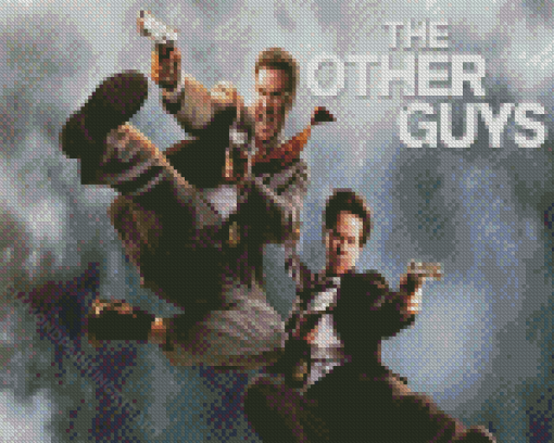 The Other Guys Poster Diamond Paintings