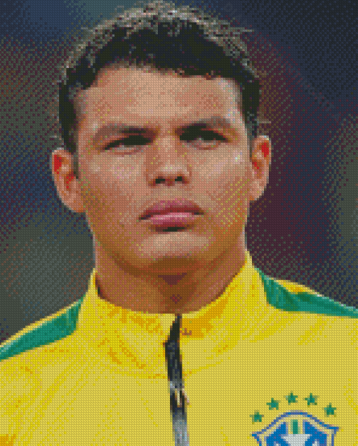 Thiago Silva Footballer Diamond Paintings