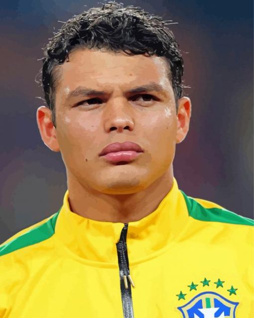 Thiago Silva Footballer Diamond Paintings