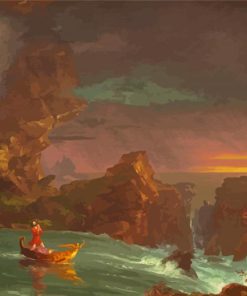 Thomas Cole The Voyage Of Life Diamond Paintings