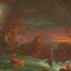 Thomas Cole The Voyage Of Life Diamond Paintings