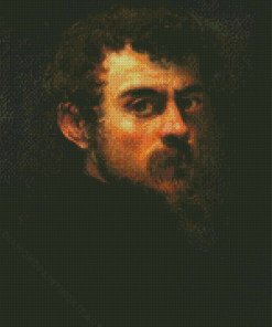 Tintoretto Portrait Of Nicolaus Padavinus Diamond Paintings