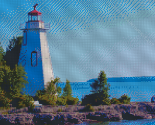 Tobermory Lighthouse Diamond Paintings