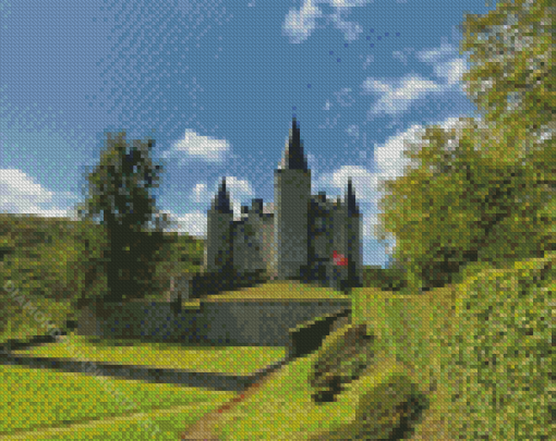 Veves Castle Dinant Diamond Paintings