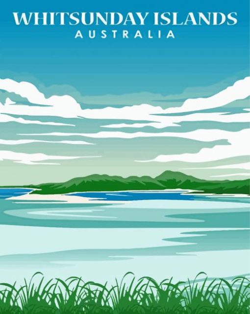 Whitsundays Island Poster Diamond Paintings