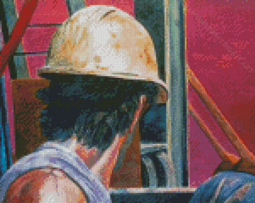 Working Man Diamond Paintings