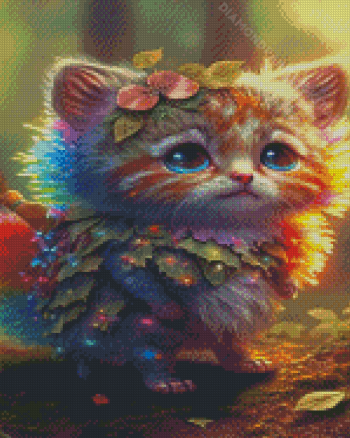 Adorable Cat Diamond Paintings