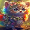 Adorable Cat Diamond Paintings