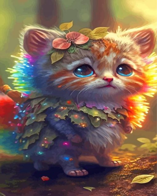 Adorable Cat Diamond Paintings