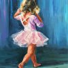 Aesthetic Little Ballet Dancer Diamond Paintings