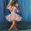 Aesthetic Little Ballet Dancer Diamond Paintings