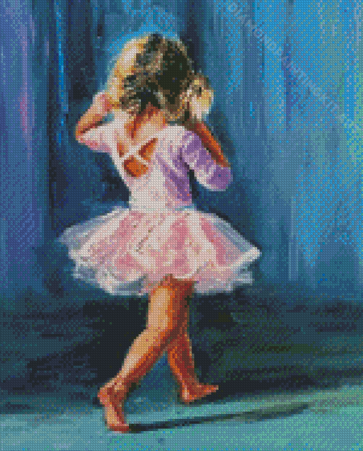 Aesthetic Little Ballet Dancer Diamond Paintings