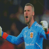 Aesthetic The Goalkeeper David De Gea Diamond Paintings