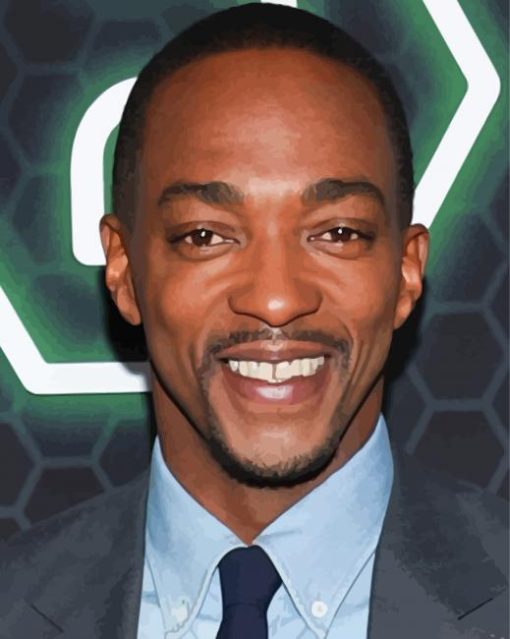 Anthony Mackie Diamond Paintings