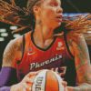 Basketballer Woman Diamond Paintings