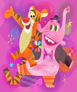 Bing Bong And Tigger Diamond Paintings