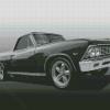 Black And White 66 El Camino Diamond Paintings