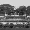 Black And White Formal Garden Diamond Paintings