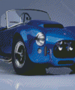 Blue Cobra Shelby Diamond Paintings