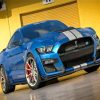 Blue Shelby Mustang Diamond Paintings