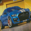 Blue Shelby Mustang Diamond Paintings