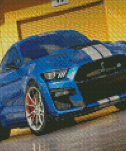 Blue Shelby Mustang Diamond Paintings