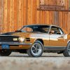 Brown Mustang Mach 1 Diamond Paintings