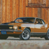 Brown Mustang Mach 1 Diamond Paintings