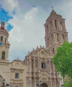 Cathedral Of Saltillo Mexico Diamond Paintings