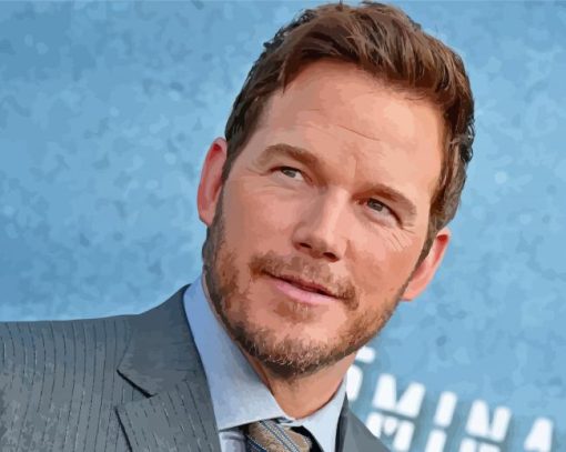 Classy Chris Pratt Diamond Paintings