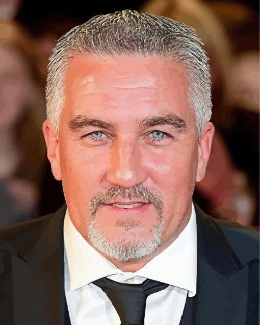 Close Up Paul Hollywood Diamond Paintings