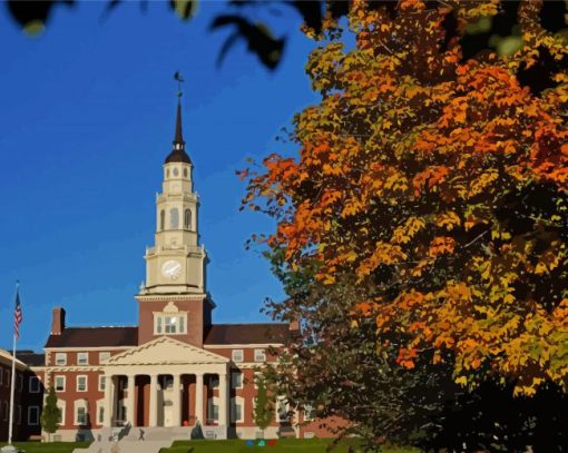 Colby College View Diamond Paintings