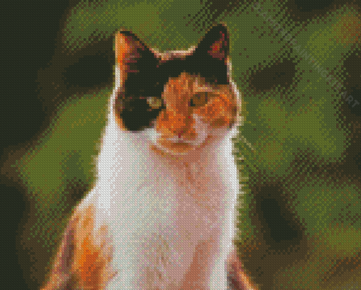 Cool Calico Cat Diamond Paintings