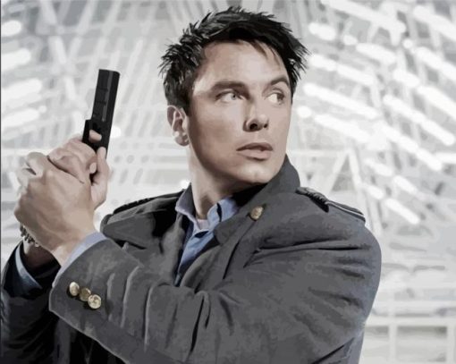 Cool Captain Jack Harkness Diamond Paintings